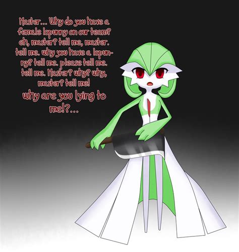 This green slut enjoys being fucked in her tight pussy more than anything. . Pokemon gardevoir porn